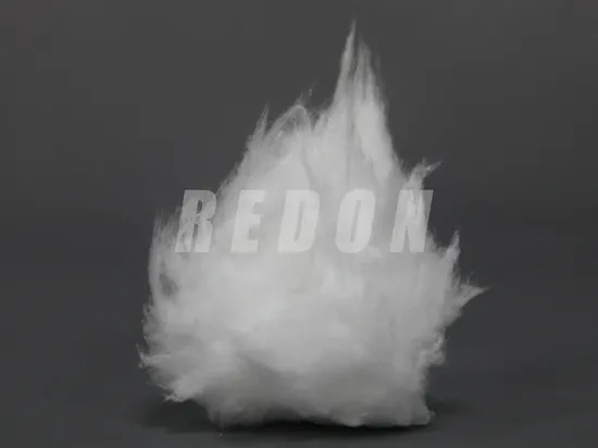 Coton de fibre de céramique d'isolation résistante à la chaleur à hautes températures 1260